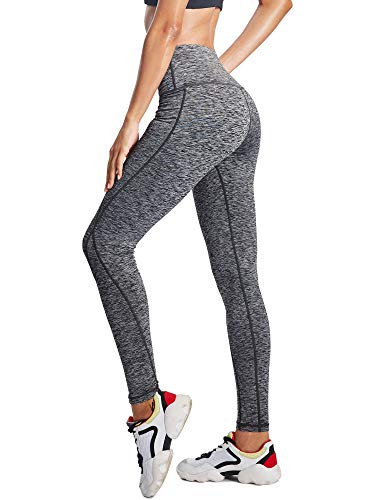 41M6WeHYlHL Neleus Tummy Control High Waist Yoga Pants Workout