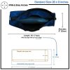 YogaAddict Yoga Mat Bag 'Compact' With Pocket, 28" Long