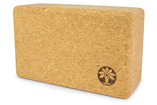 41MA9sTGSaL Yoga Cork Yoga Block - Premium Eco-Friendly Support for Perfecting Poses and Alignments