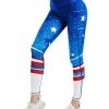 Yoga Pants – Captain America Printed Leggings with Side Pockets for Comfort and Functionality