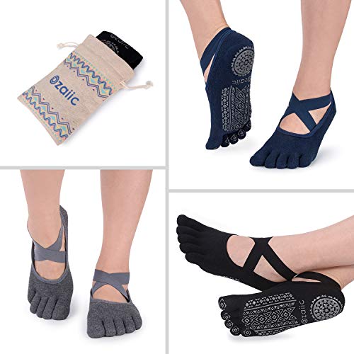 41MYgdBOGyL Ozaiic Yoga Socks for Women with Grips