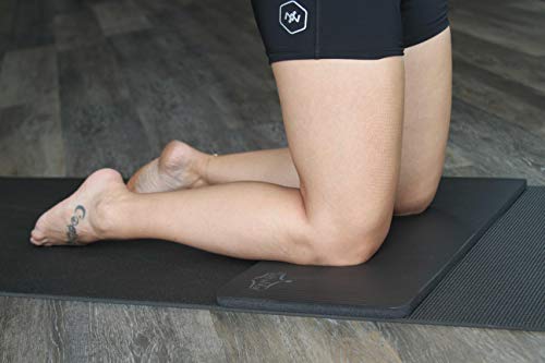 SukhaMat Yoga Mat with Knee Pad Starter Set