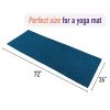 GreatBelle Yoga Towel with Storage Pouch Deep Blue