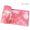 DREAM SLIM Non-Slip Yoga Towel - Hot Yoga Essential with Ultimate Grip and Comfort, Washable & Durable