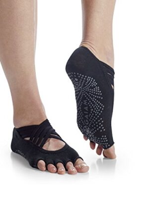 Gaiam Grippy Studio Yoga Socks for Extra Grip