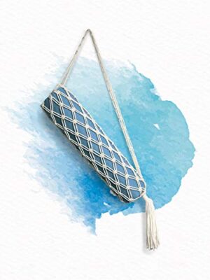 Zingtto Handmade Macrame Yoga Mat Bag Large