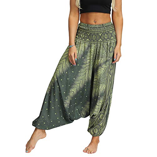 41NgFc0iE7L Lu's Chic Women's Baggy Yoga Pants Summer