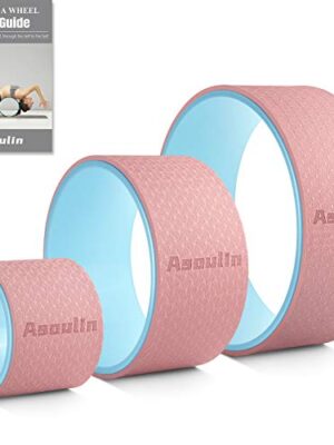 Yoga Wheel Set 3 Pack, Sports Yoga Roller Set