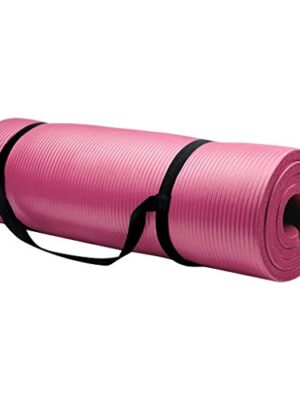 Cotonie Yoga Mat 0.6" Thick for Men, Women