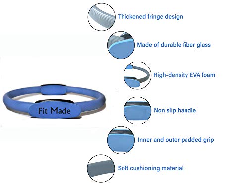 41OE3wxyFIL.SL1500 Pilates and Fitness Circle for Toning abs, Thighs, and Stretching