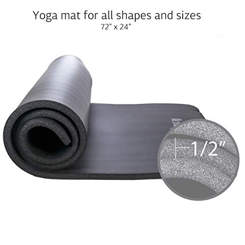 41OczQVP6qL Yoga Mat Set Includes Carrying Strap, Yoga Blocks