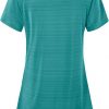 Miusey Athletic Shirts Women,Ladies Yoga Tops Outdoor
