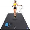 Large Exercise Mat for Home Gym Flooring