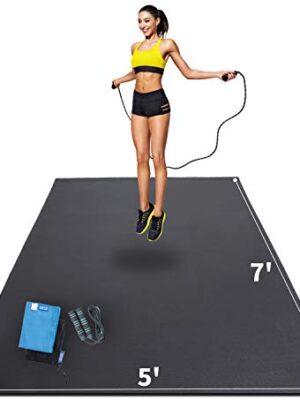 Large Exercise Mat for Home Gym Flooring