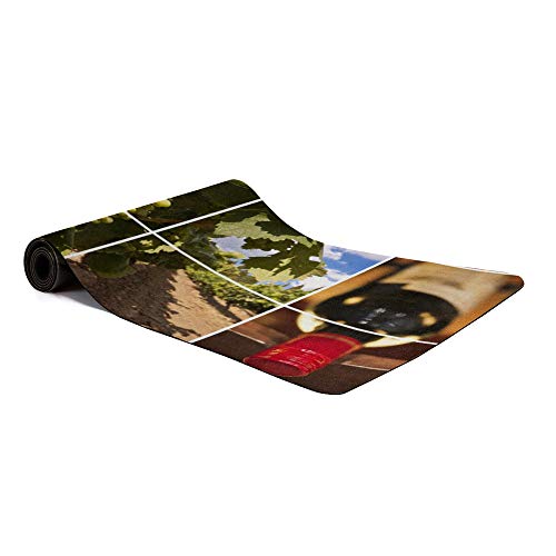 Green Yoga Mat Non Slip Hot Yoga Mat