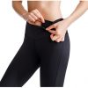 Oalka Women's Yoga Capris Running Pants