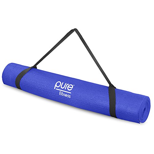 Non-slip Yoga Mat with Carry Strap
