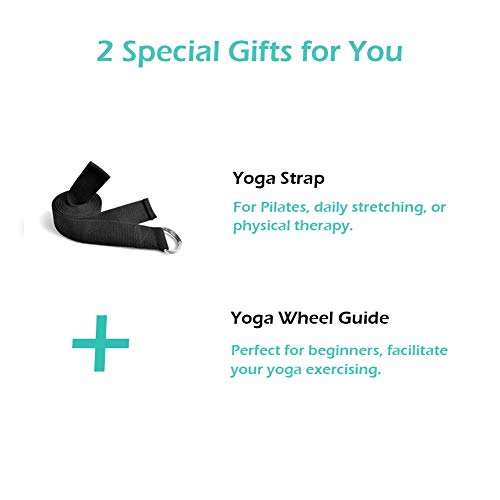 GRACIAS Yoga Wheel Set, Strong, Comfortable Sports