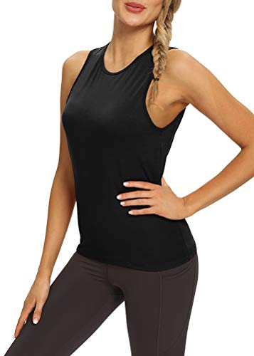 41Q2Jqd83ML.SL1500 Open Back Workout Tank - Unleash Your Athletic Elegance