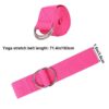 3 PCS Yoga Exercise Straps, Stretch Bands