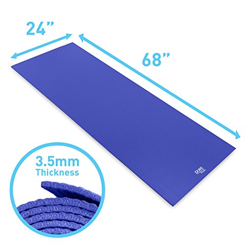 Non-slip Yoga Mat with Carry Strap