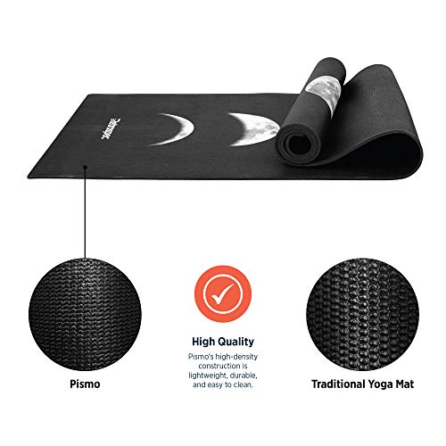 41QGELNCfbL Retrospec Pismo Yoga Mat w/Nylon Strap for Men, Women