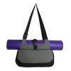Backbayia Canvas Yoga Mat Bag Exercise Mat Carrier