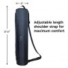 Clever Yoga Black Yoga Mat Bag Full Zip Waterproof