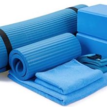 BalanceFrom GoYoga 7-Piece Set - Include Yoga Mat