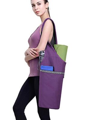 ELENTURE Yoga Mat Bag Tote Sling Carrier