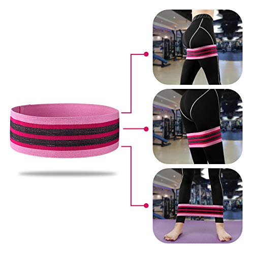 TIAS 3Pcs Yoga Fitness Strap, Yoga Non Slip Stretch Training Belt