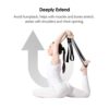 Cotton Exercise Yoga Straps with Ebook