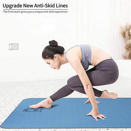 41S3uaWjgLL wwww Yoga Mat Eco Friendly TPE Non Slip Yoga Mats