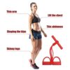 Transform Your Body with the Ultimate Yoga and Fitness Foot Rally Set - Lace Beneath Belt Yoga Tools for Full-Body Workout
