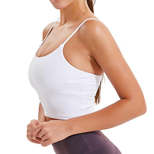 41SLnLvMQ5L Women Yoga Tank Tops Padded Sports Bra