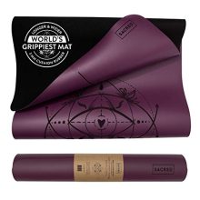 SACRED Core Yoga Mat | Extra Grip Reversible, Non-Slip