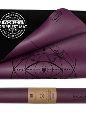 SACRED Core Yoga Mat | Extra Grip Reversible, Non-Slip