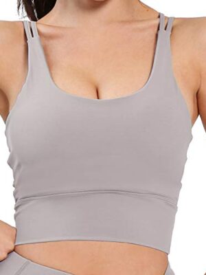 Yoga Tank Tops for Women Padded Sports Bra