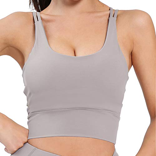 Yoga Tank Tops for Women - Stylish, Supportive, and Wrinkle-Free 1 Yoga Tank Tops for Women Padded Sports Bra