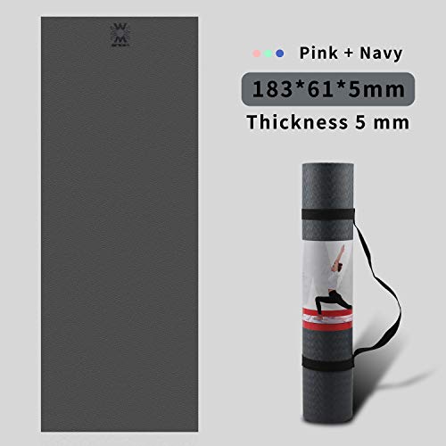41SeOI46QCL Non-Slip Yoga Mat - Premium Eco-Friendly TPER, Extra Thick and Extra Wide