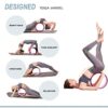 GOOGIC Sports Yoga Wheel Comfortable Yoga Prop