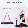 Adjustable Yoga Mat Carrier Strap for Stretching