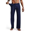 Lu's Chic Men's Loose Sleep Pants Long Loungewear