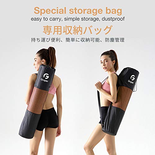 41T9eSgU9kL Pro Yoga Mat Eco Friendly with Carrying Strap