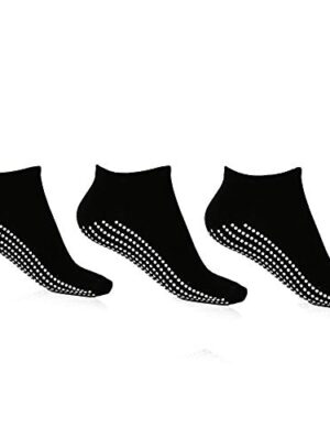 Multipack of Non Slip Yoga Socks for Women, Men and Girls