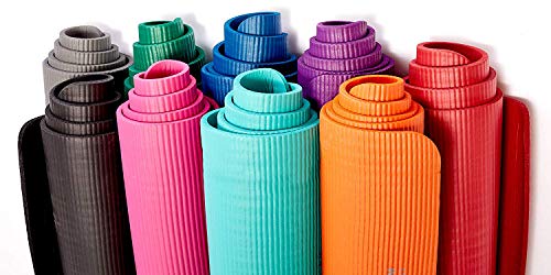 41Ti0Ud2DcL TANPAUL Yoga Mat Premium 1/2-Inch Extra Thick
