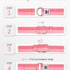 Yoga Strap Stretch Bands Daily Stretching, Physical Therapy