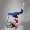 Eco-Friendly 3-Pack Yoga Wheel Set - Perfect for Back Pain Relief and Enhancing Flexibility! 🌟🧘‍♂️