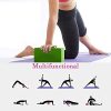 Practice with Yoga Block 2 Pack - Stability, Flexibility, and More in Light Green