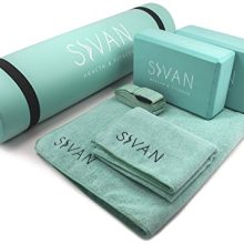 Sivan 6-Piece Yoga Set- Includes 1/2" Ultra Thick NBR Exercise Mat